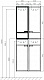Акватон Шкаф подвесной Флай 35 L дуб крафт/белый – фотография-16